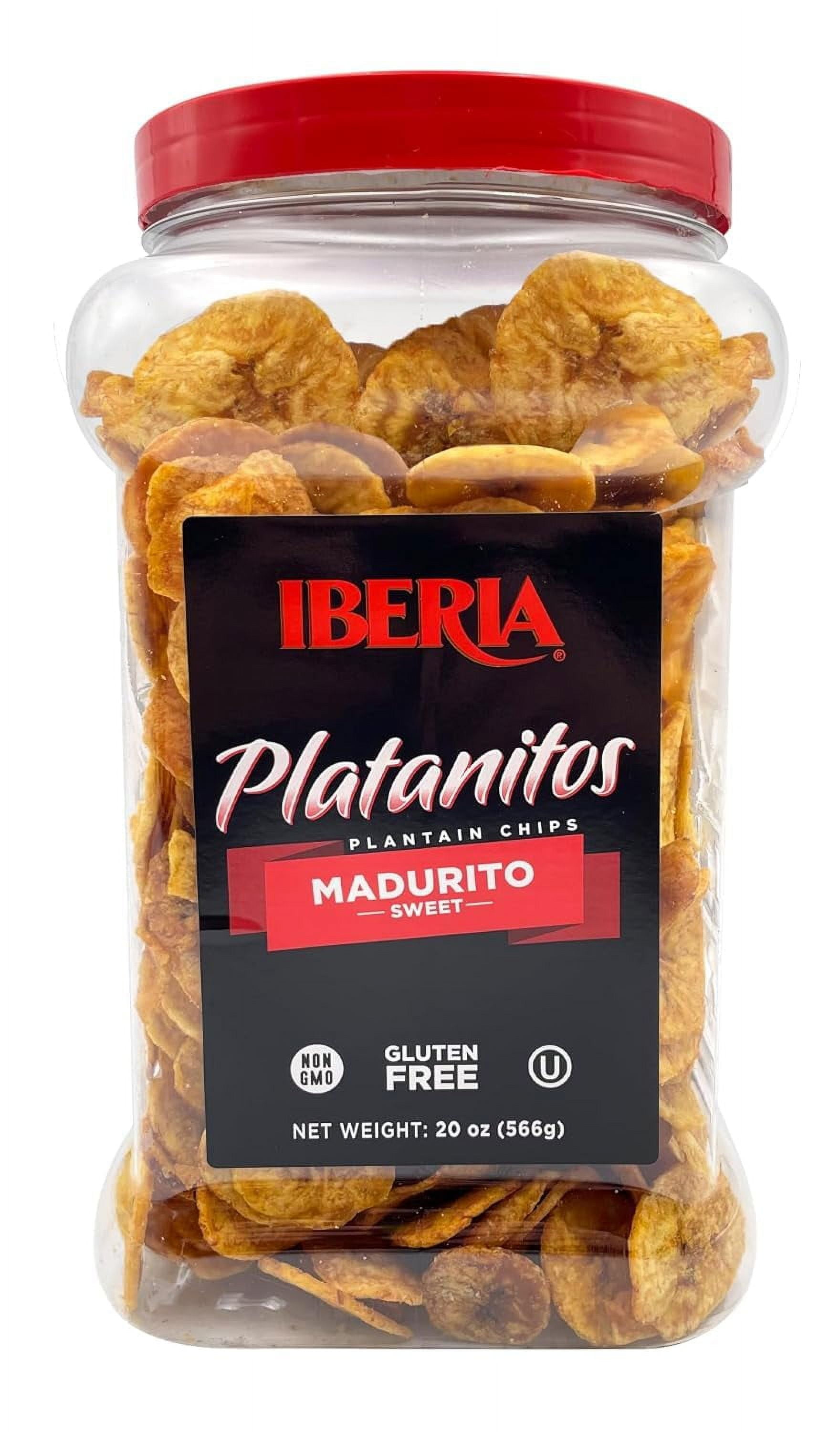 Iberia Maduritos Naturally Sweet Plantain Chips, 20 Oz.