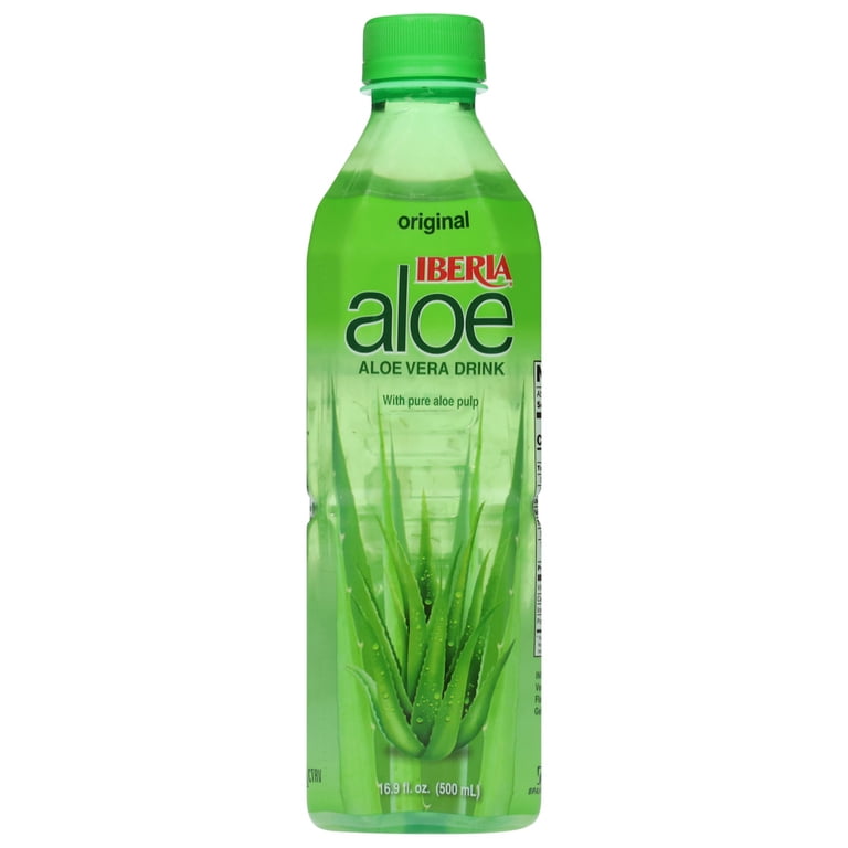 Iberia Original Aloe Vera Drink, 16.9 fl oz, Refreshing Pulp Juice with Natural Flavors - Walmart.com Iberia Original Aloe Vera Drink, 16.9 fl oz, Refreshing Pulp Juice with Natural Flavors - Walmart.com