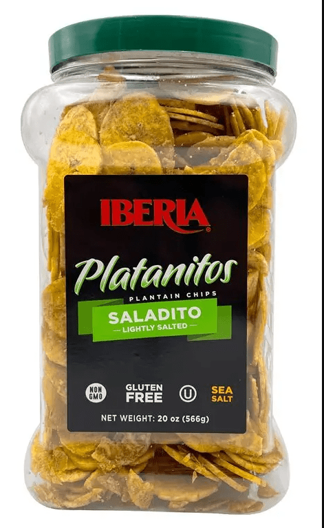 Iberia Lightly Salted Plantain Chips 20 oz
