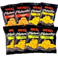 thumbnail image 1 of Iberia Plantain Chips, Variety, 4 Salted Plantain Chips, 2 Naturally Sweet Plantain Chips, 2 Garlic Plantain Chips, 3 Ounce (Pack of 8), 1 of 3