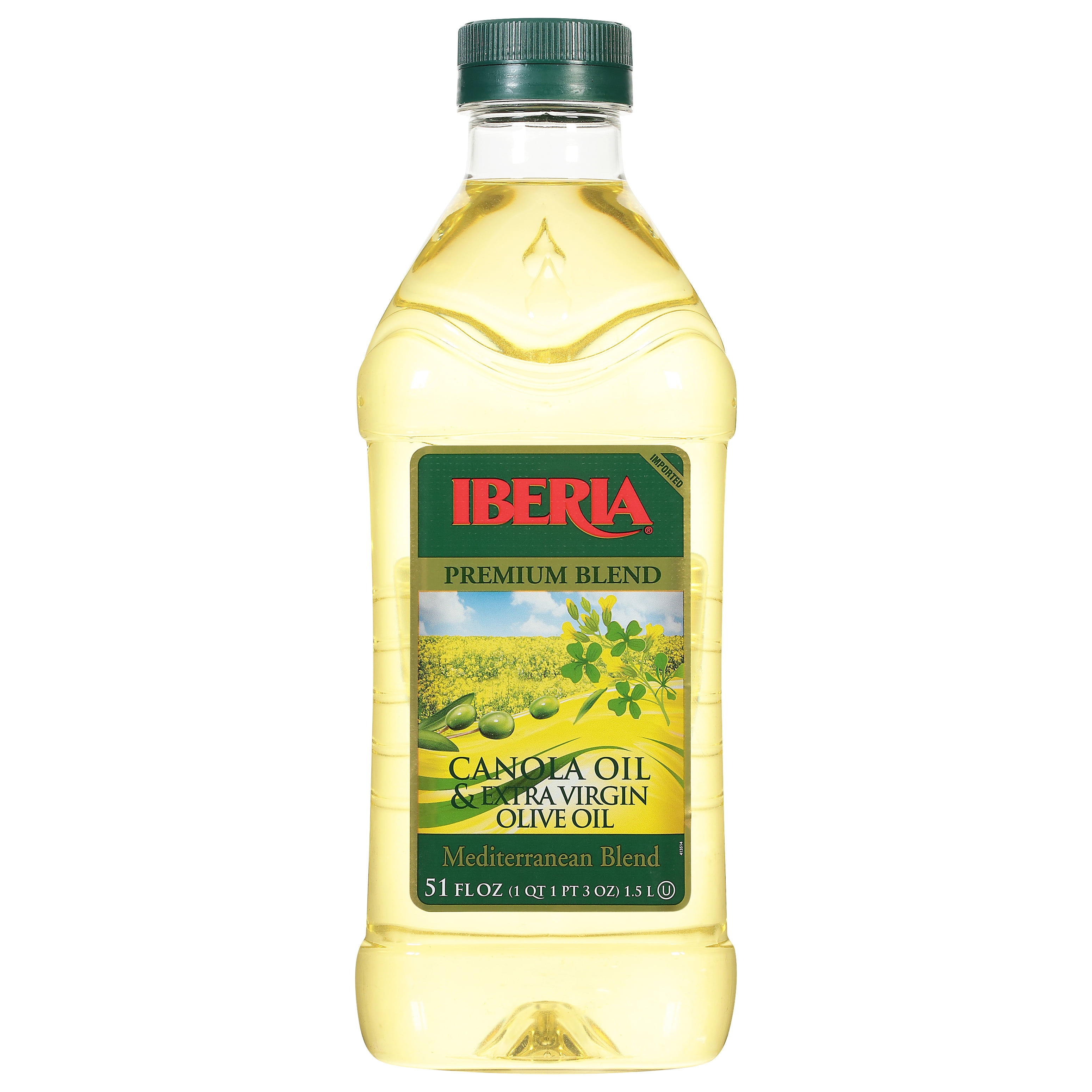 Iberia Premium Blend Mediterranean Blend Canola and Extra Virgin Olive Oil 51 fl oz