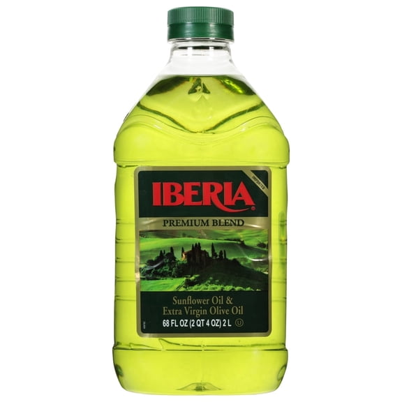 Iberia Premium Blend Sunflower Oil & Extra Virgin Olive Oil 68 fl oz