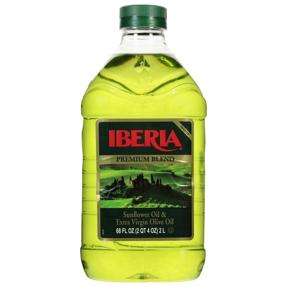Iberia Premium Blend Sunflower Oil & Extra Virgin Olive Oil 68 fl oz