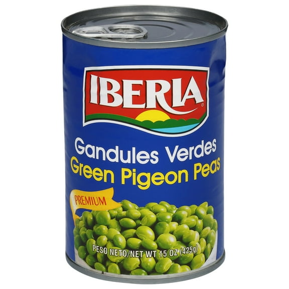 Iberia Premium Green Pigeon Peas 15 oz