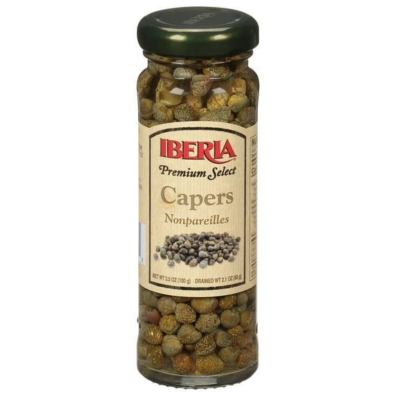 Iberia Premium Select Nonpareilles Capers, 3.5 oz
