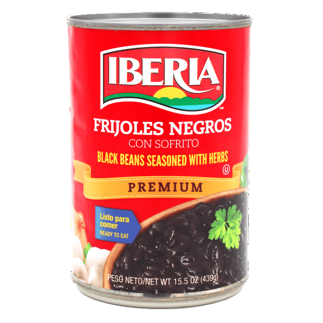 Iberia ReadyToEat Black Beans, 15 oz