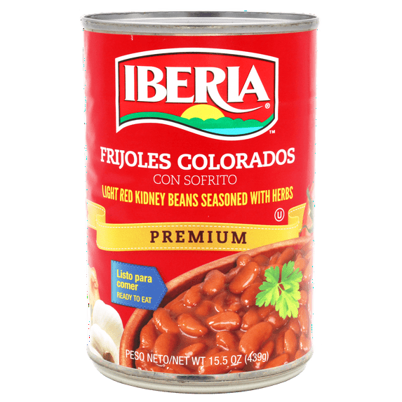Iberia Red Kidney Beans In Sauce With Herbs, 15.5 Oz