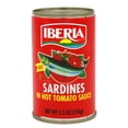 Iberia Sardines in Hot Tomato Sauce, 5.5 oz