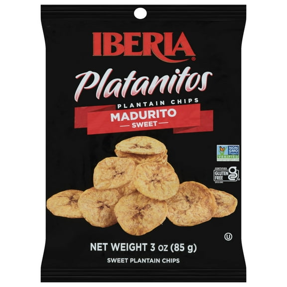 Iberia Platanitos Sweet Plantain Chips 3 oz