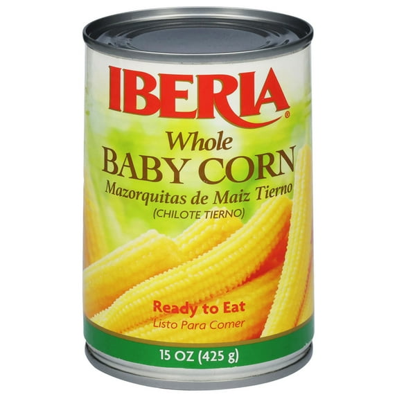 Iberia Whole Baby Corn 15 oz