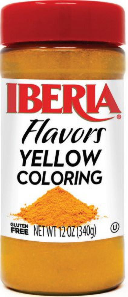 Iberia Flavors Yellow Coloring 7.5 oz