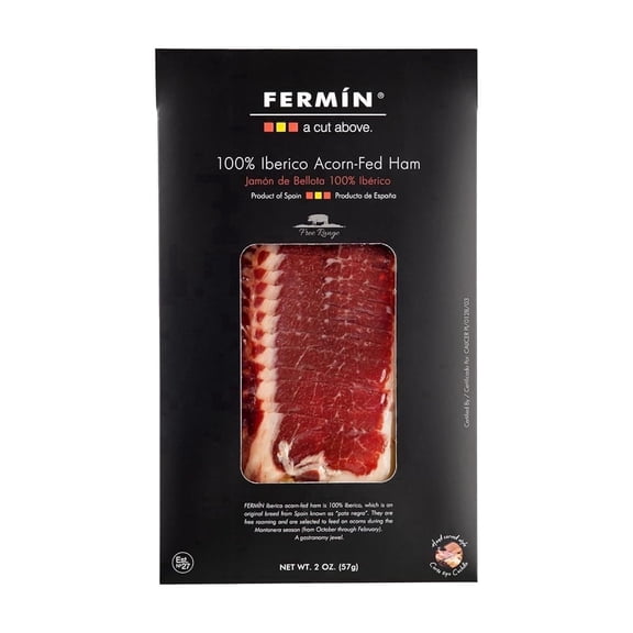 FERMIN Iberico de Bellota Ham Sliced by Hand Gluten-Free 2 oz