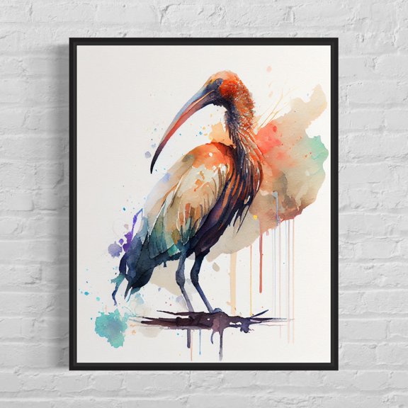 Ibis Ibis Decor Poster for Home Wall Decor Unframed Paper Print
