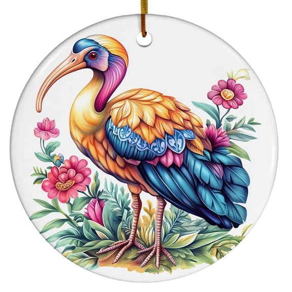 Ibis Ornament, Bird Ornament with Ibis Design, Ornament for Animal Lovers, Gift for Women, Men, Boys, Girls, Gift for Birthdays & Christmas, Christmas Ornament 2025