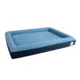thumbnail image 1 of Ibiyaya FB2292-M-B Deep Sleep Orthopedic Dog Bed, Royal Blue - Medium, 1 of 7
