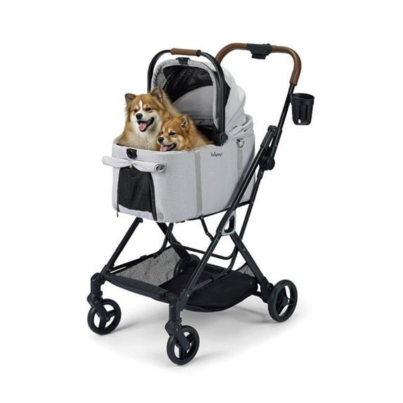Ibiyaya FS2511-G Tinker Small Detachable Pet Stroller