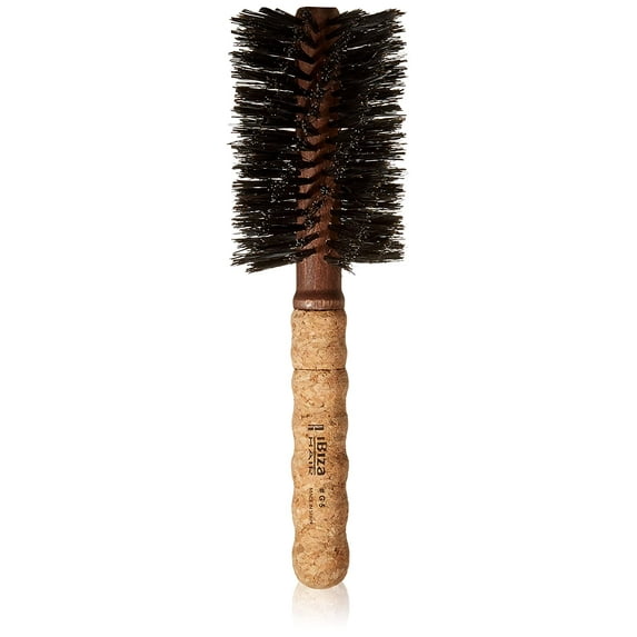 Ibiza Hair Brush - G5 Boar Brush for Coarse Hair - Salon Quality - Heat Resistant 70mm Round Brush for Long Hair