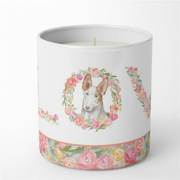 Ibizan Hound Style 4 LOVE 10 oz Decorative Soy Candle