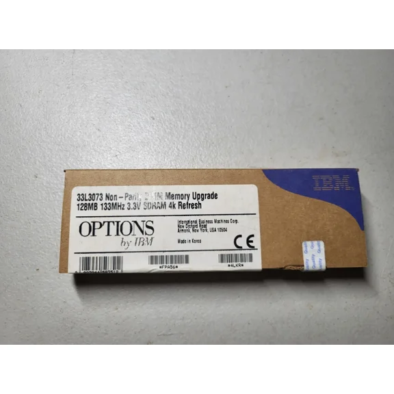 Ibm 33L3073 Non - Parity Dimm Memory Upgrade 128 Mb Pc 133 Cl3 Np Sdram Udimm