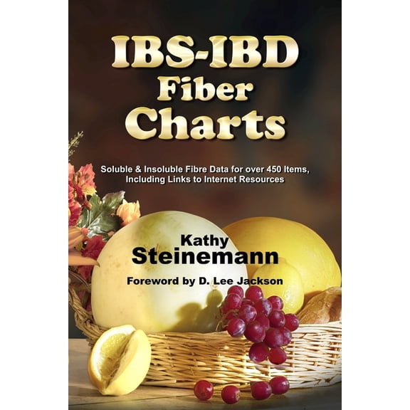 IBS-IBD Fiber Charts: Soluble & Insoluble Fibre Data for Over 450 Items, Including Links to Internet Resources, (Paperback)