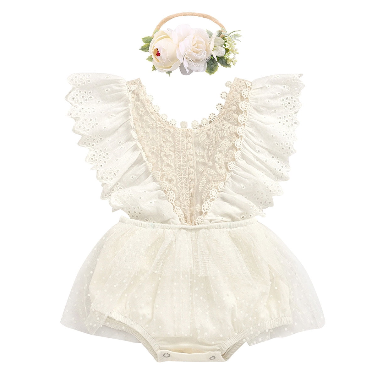 Arrival Baby Girls Black Long Sleeves Lace Trim bodysuit