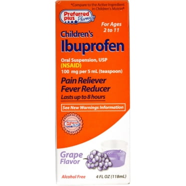 Ibuprofen Children's Children's Oral Suspension Pain Reliever/Fever Reducer, Grape 4 oz
