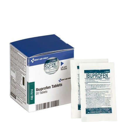 Ibuprofen Tablets, 2 Pkg/10 Each (6 Boxes)