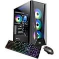 thumbnail image 1 of Ibuypower Trace 5 MR - 178i Gaming & Entertainment Desktop PC (Intel i7-11700F 8-Core, 64GB RAM, 2TB PCIe SSD + 3TB HDD (3.5), NVIDIA RTX 2060, Wifi, Bluetooth, 4xUSB 3.1, 2xUSB 3.0, Win 10 Pro), 1 of 5