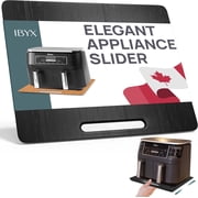 Ibyx Elegant Sliding Tray for Your Coffee Maker & Heavy Kitchen Appliances - Sturdy, Slides Easily from Under The Cabinet Black, 16 W x 13 D