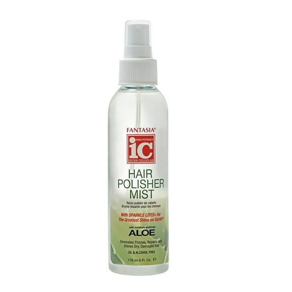 Ic Fantasia Hair Polisher Aloe Super Hold Spritz 10 Oz