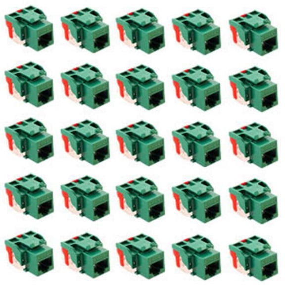 Ic107L6Cgn - 25Pk Cat6 Jck Green