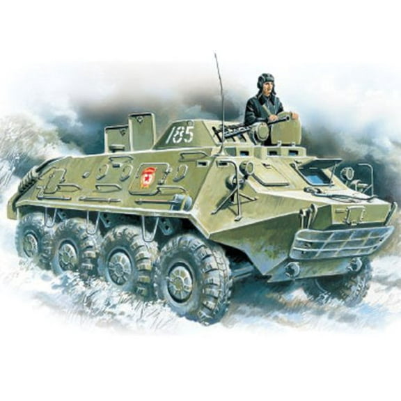 IcM Models BTR-60PB Armored Personnel carrier Building Kit