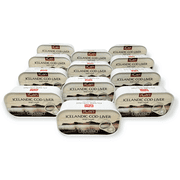 Ican Icelandic Wild Cod Liver 4.06oz/115g | Wild Caught from Pure Icelandic Water |Rich in Omega 3 Fatty Acids and Vitamins A and D Pack of 12