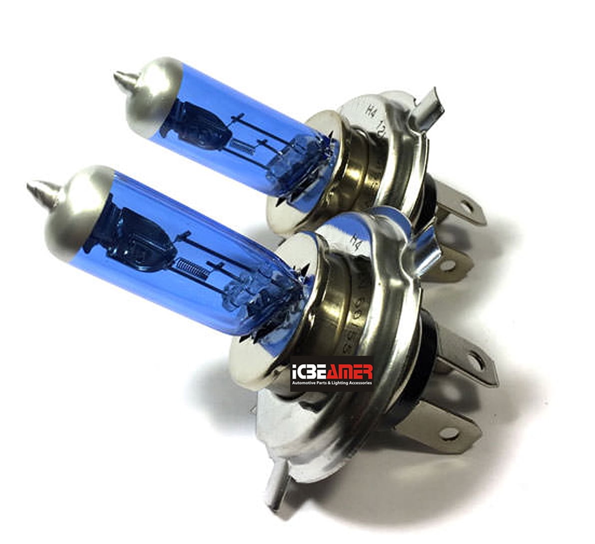 Icbeamer H4 9003 Super White Xenon Halogen Automotive Bulb fits Auto Vehicle