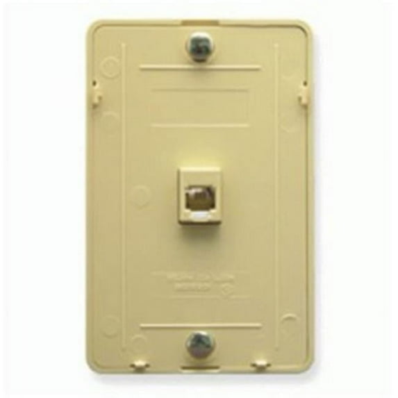 Icc Ic630Db6Iv Wall Plate Phone 6P6C Ivory