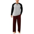 thumbnail image 1 of Iceglad Men's Pajamas Set Long Sleeve Sleepwear with Pockets Comfortable Lightweight Pjs Sets for Men, 1 of 8