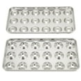 thumbnail image 1 of Ice 304 Stainless Steel Ice Tray Mold Ice Cube Cooling for Wine Beverage Bar Restaurant, 1 of 7