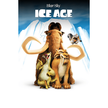 Ice Age 2002 Movie Poster 24x36 | Animated Comedy Adventure | Prehistoric Family