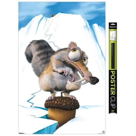 Ice Age (2002) - Scratch One Sheet Wall Poster, 22.375" x 34"