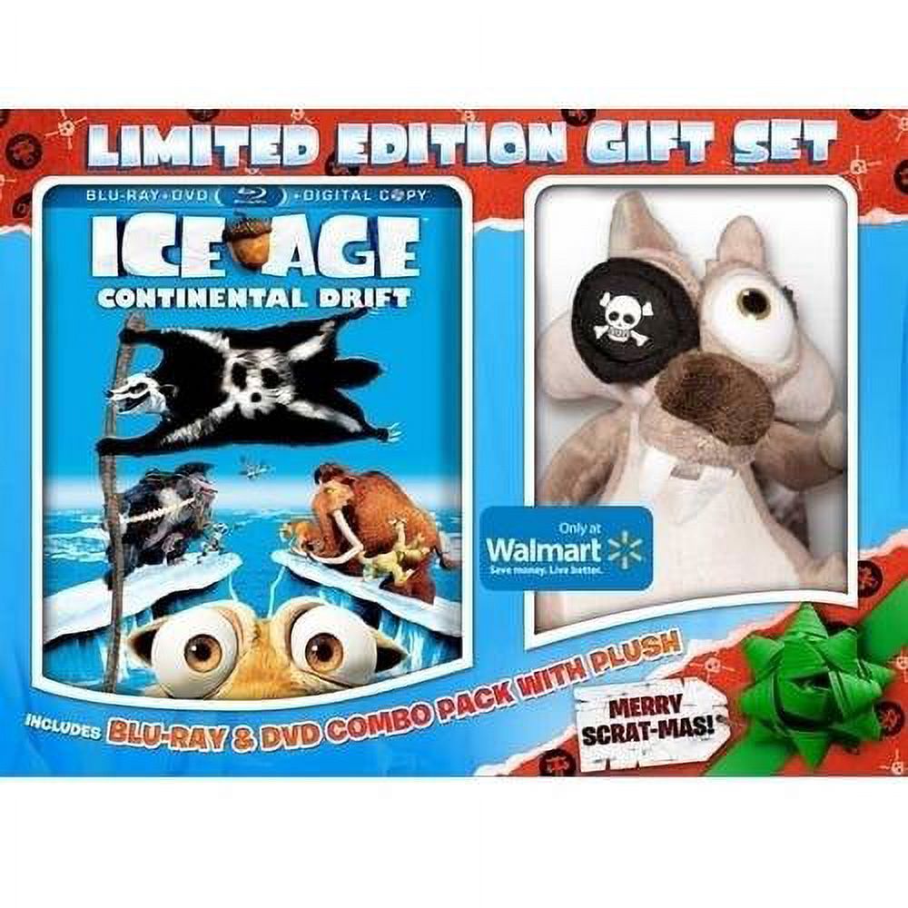 Ice Age 4: Continental Drift (Limited Edition) (Blu-ray + DVD + Plush Toy) - image 1 of 2