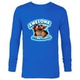 thumbnail image 1 of Ice Age Baby Scrat Awesome In a Nut Shell - Long Sleeve T-Shirt for Men - Customized-Royal, 1 of 5