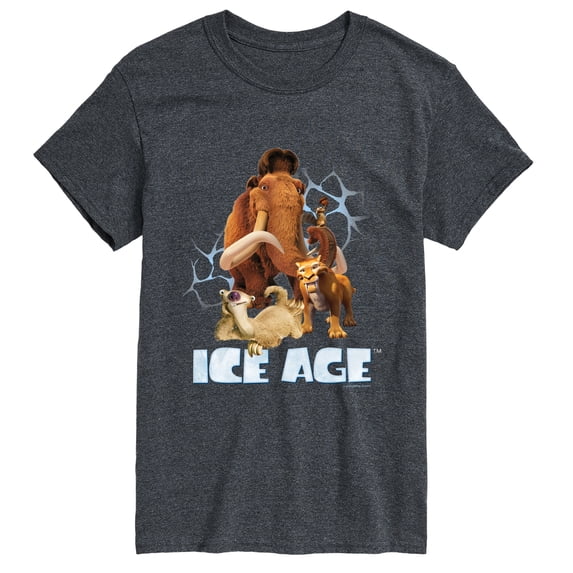 Ice Age - Character Collage - Men's Short Sleeve Graphic T-Shirt