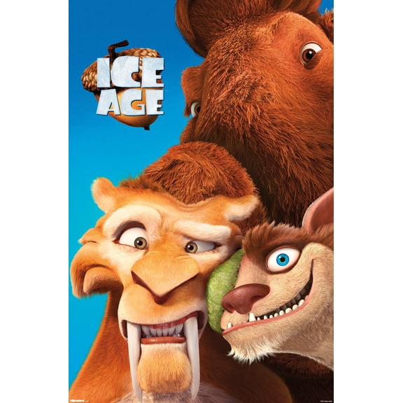Ice Age: Collision Course (2016) - Squeeze In One Sheet Wall Poster, 14.725" x 22.375"