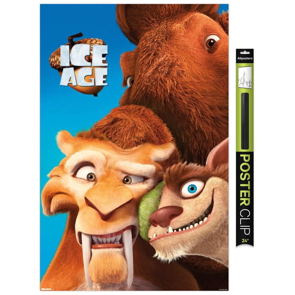 Ice Age: Collision Course (2016) - Squeeze In One Sheet Wall Poster, 22.375" x 34"