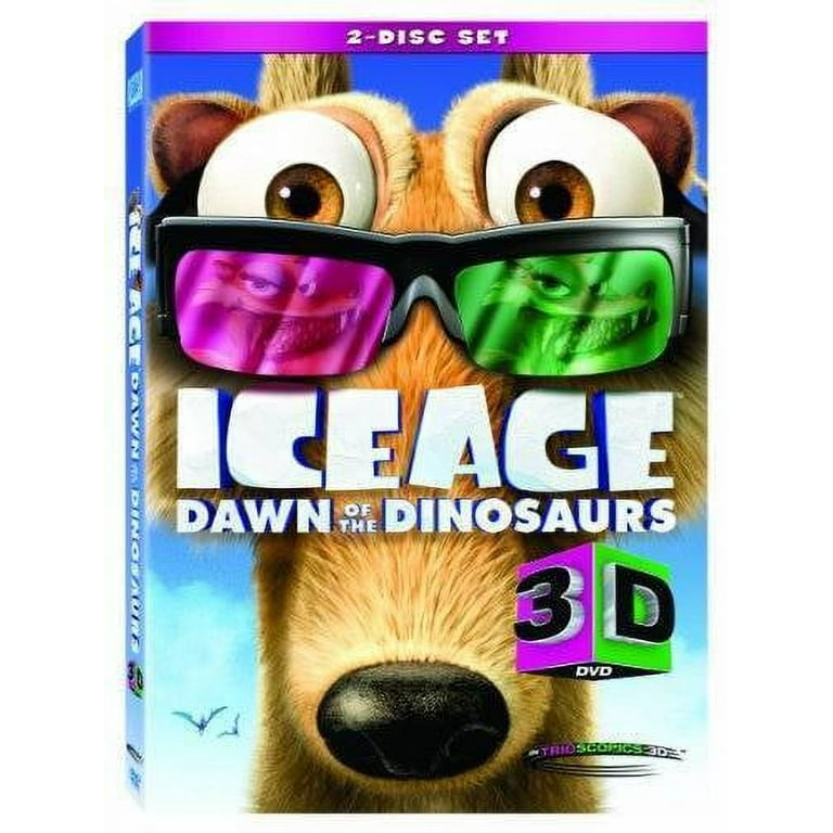 Ice Age Dawn of the Dinosaurs 2D & 3D 2-disc set (DVD) plus