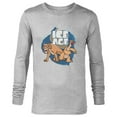 thumbnail image 1 of Ice Age Diego and Sid - Long Sleeve T-Shirt for Men - Customized-Athletic Heather, 1 of 5