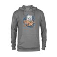 thumbnail image 1 of Ice Age Diego and Sid - Pullover Hoodie for Adults - Customized-Athletic Heather, 1 of 5
