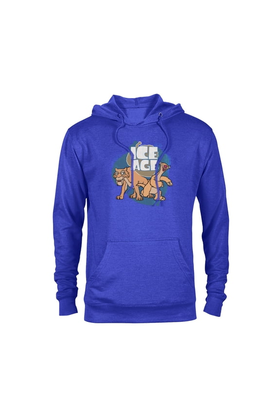 Ice Age Diego and Sid - Pullover Hoodie for Adults - Customized-Royal