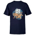 thumbnail image 1 of Ice Age Diego and Sid - Short Sleeve T-Shirt for Kids - Customized-Navy, 1 of 5