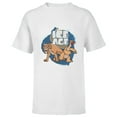 thumbnail image 1 of Ice Age Diego and Sid - Short Sleeve T-Shirt for Kids - Customized-White, 1 of 5